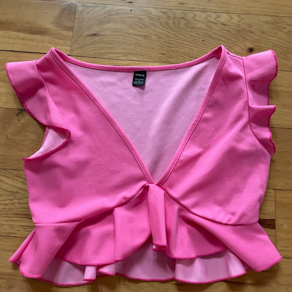 Pink going out top